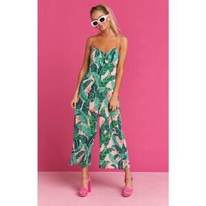 Show Me Your Mumu Paulo Playsuit in Beverly Barbie